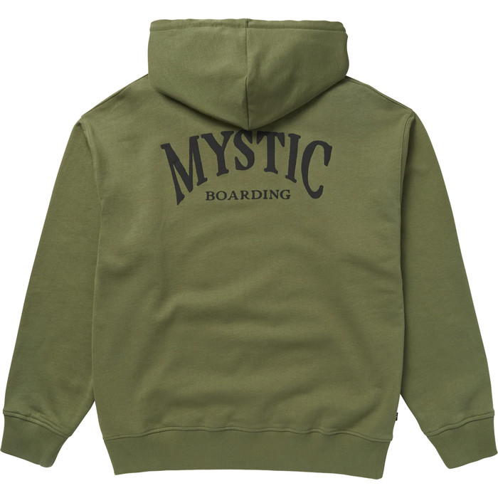 2023 Mystic Camisola Com Capuz Ethos Para Homem 35104.230119 - Escuro Olive